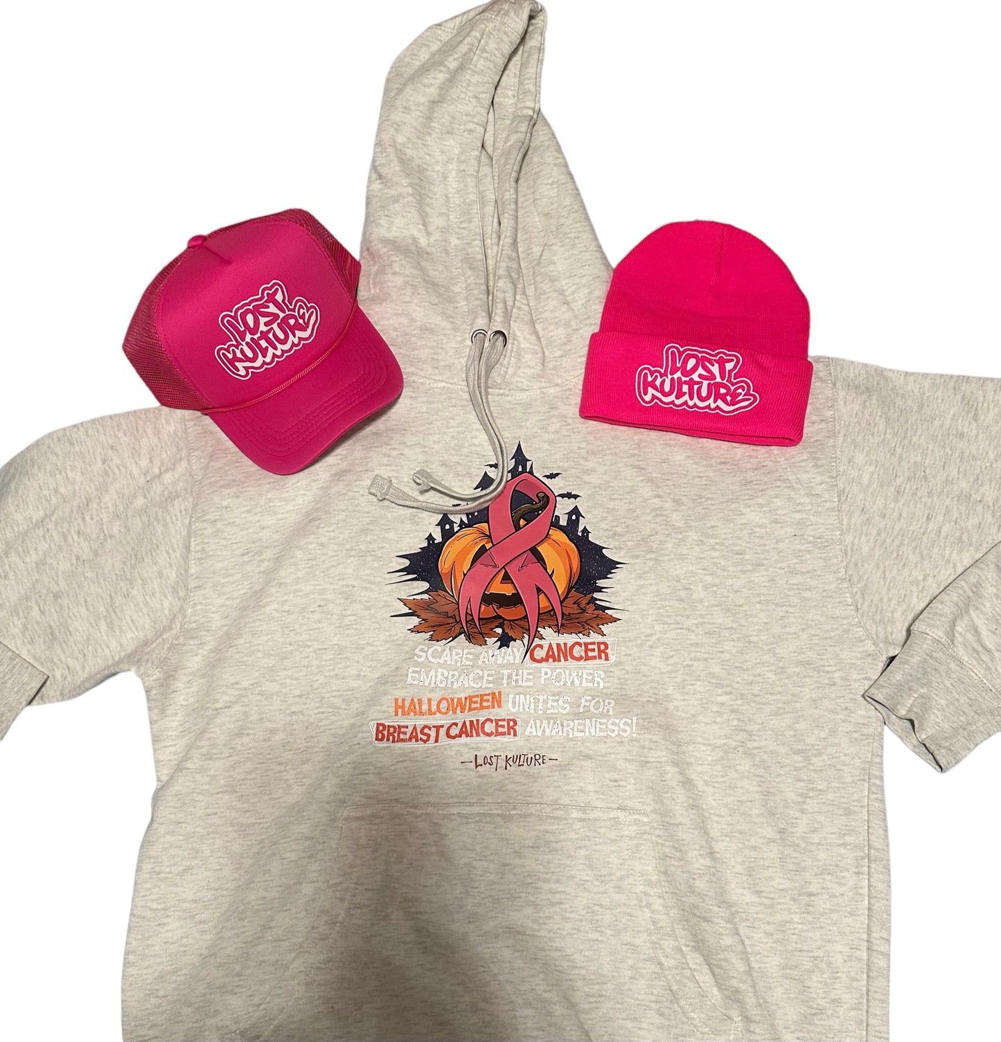 Halloween Vs Breast Cancer Hoodie