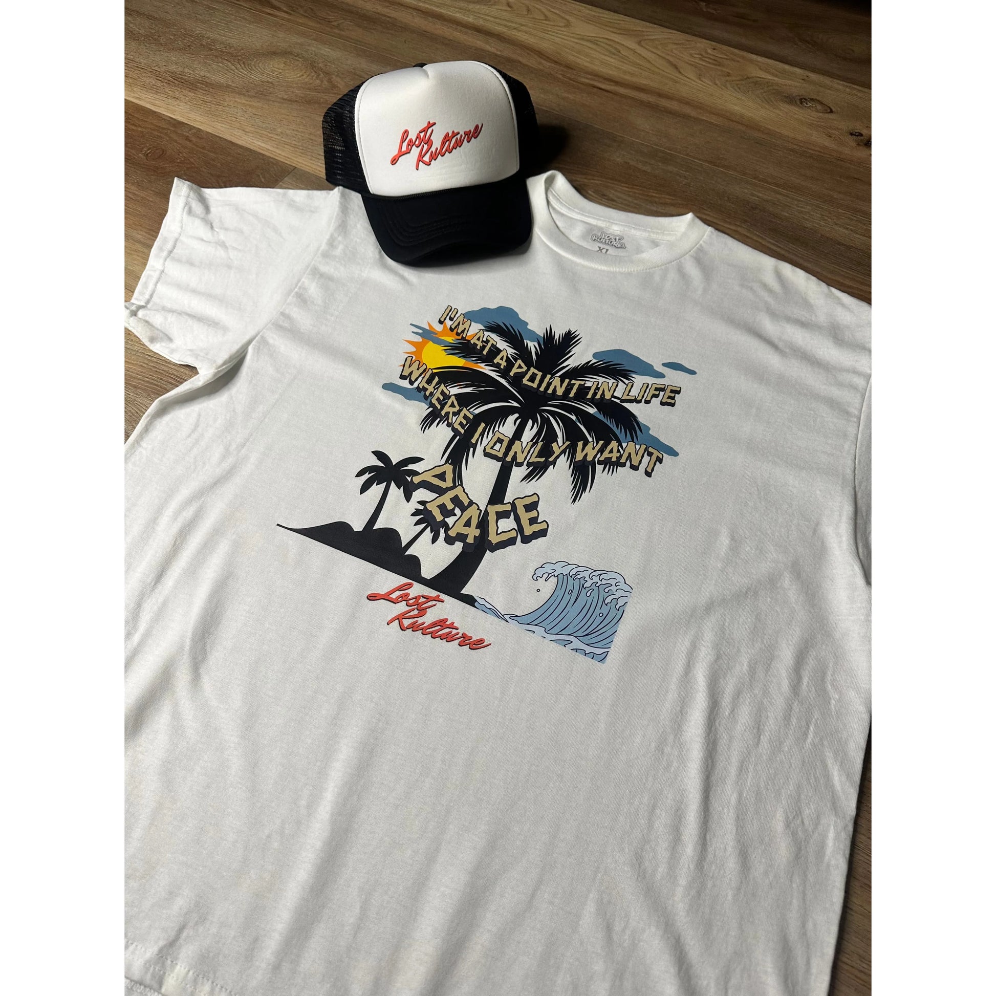 Lost kulture white original T-shirt, from the best clothing store, best men clothing brands best clothing for men clothing stores online clothing