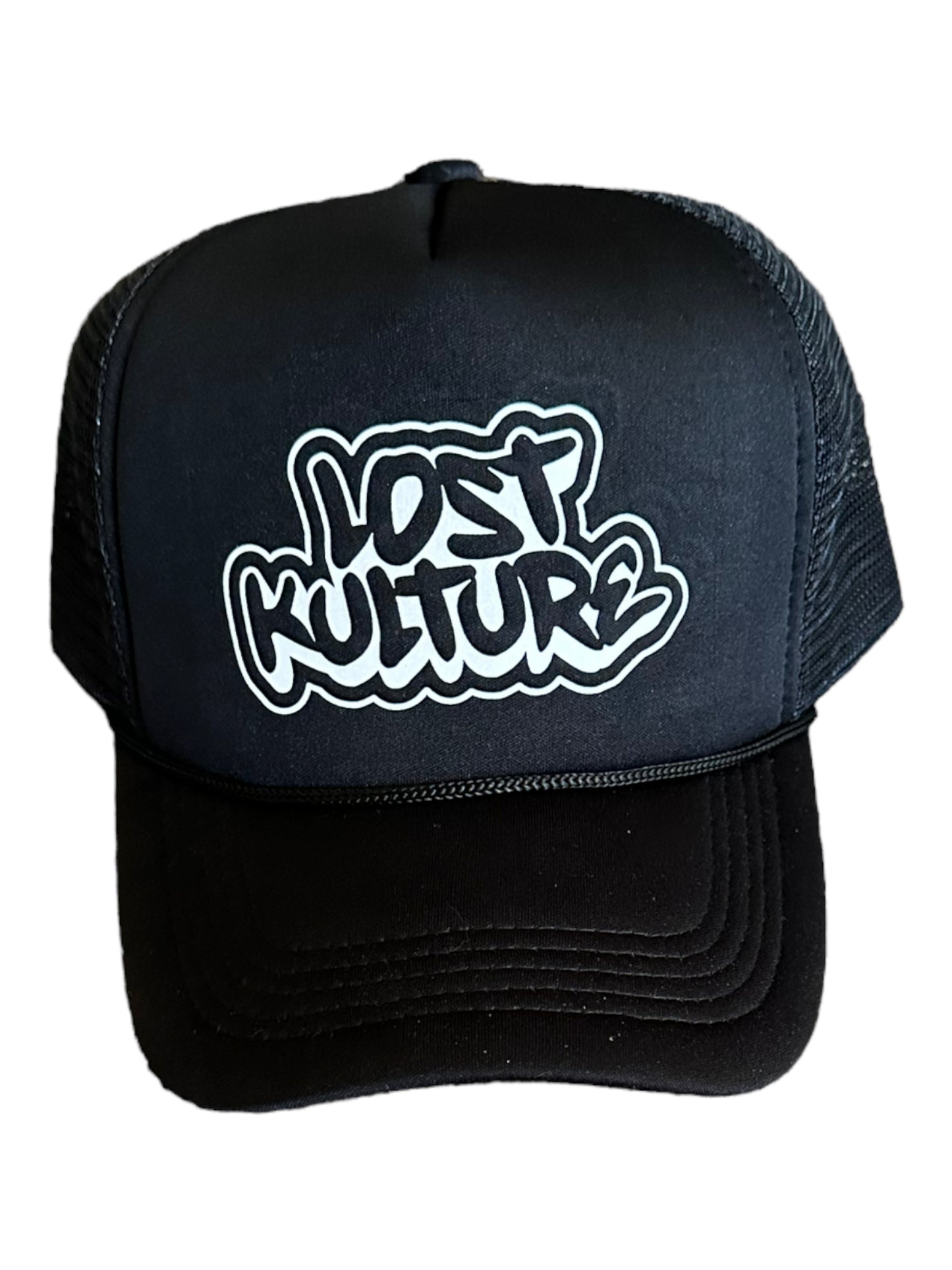 Lost KultureBlack Trucker Hat