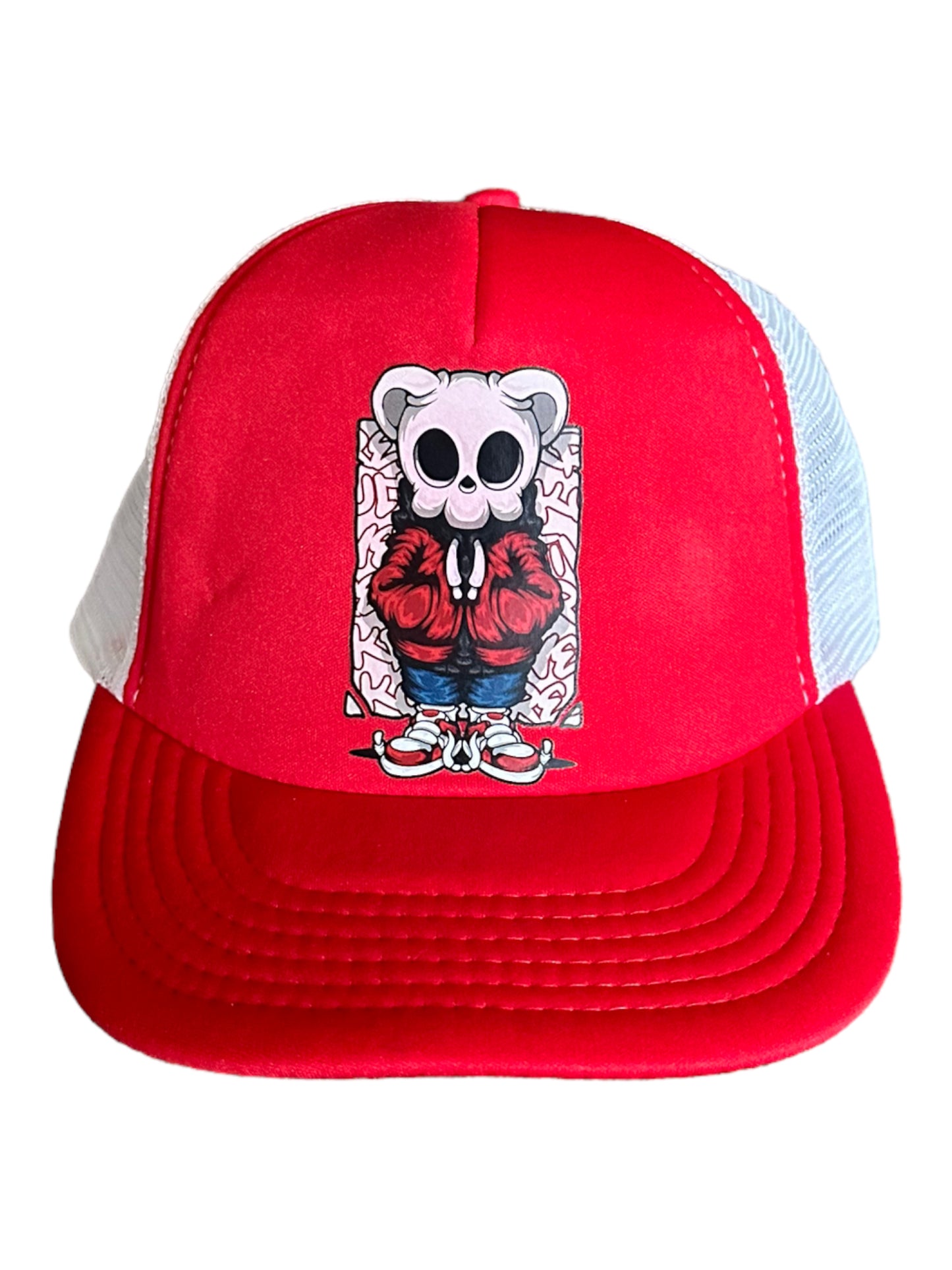 Lost Kulture Red Trucker Hat
