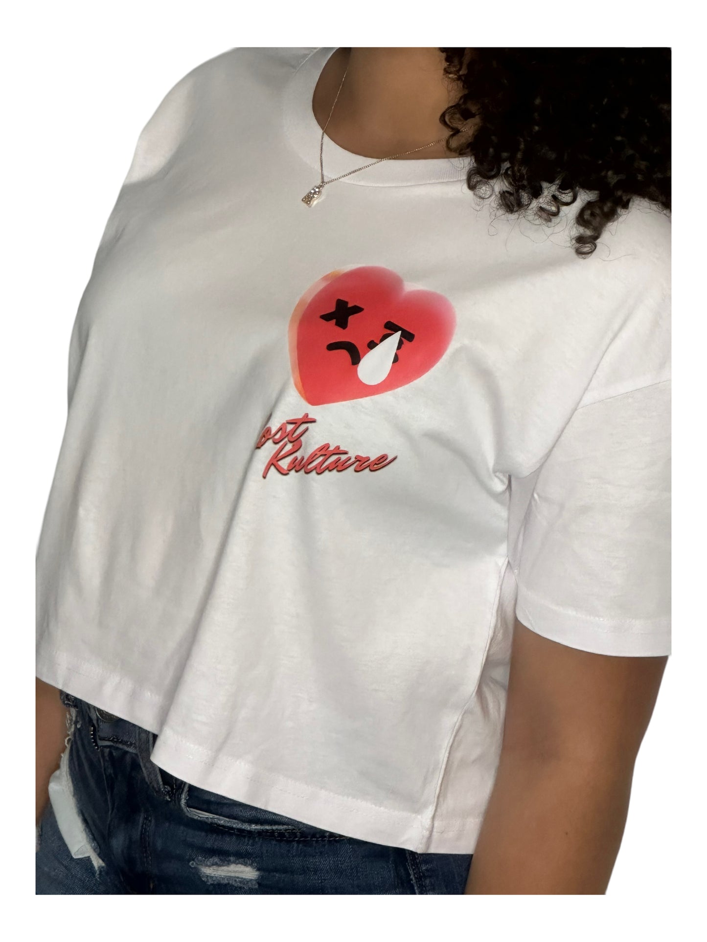Womans Pain Crop T-Shirt