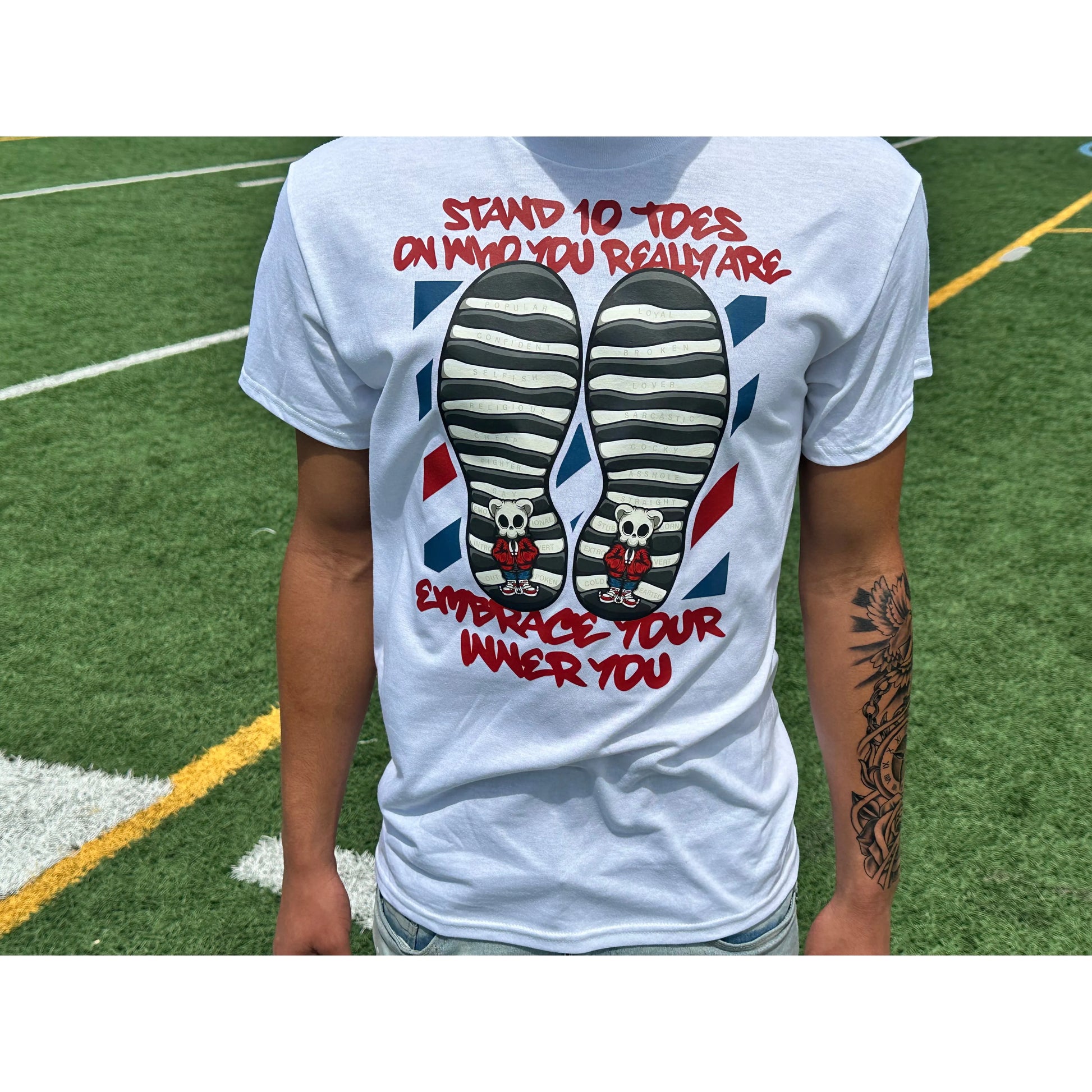 Lost Kulture 10 Toes Be Legendary T-Shirt - Lost Kulture 