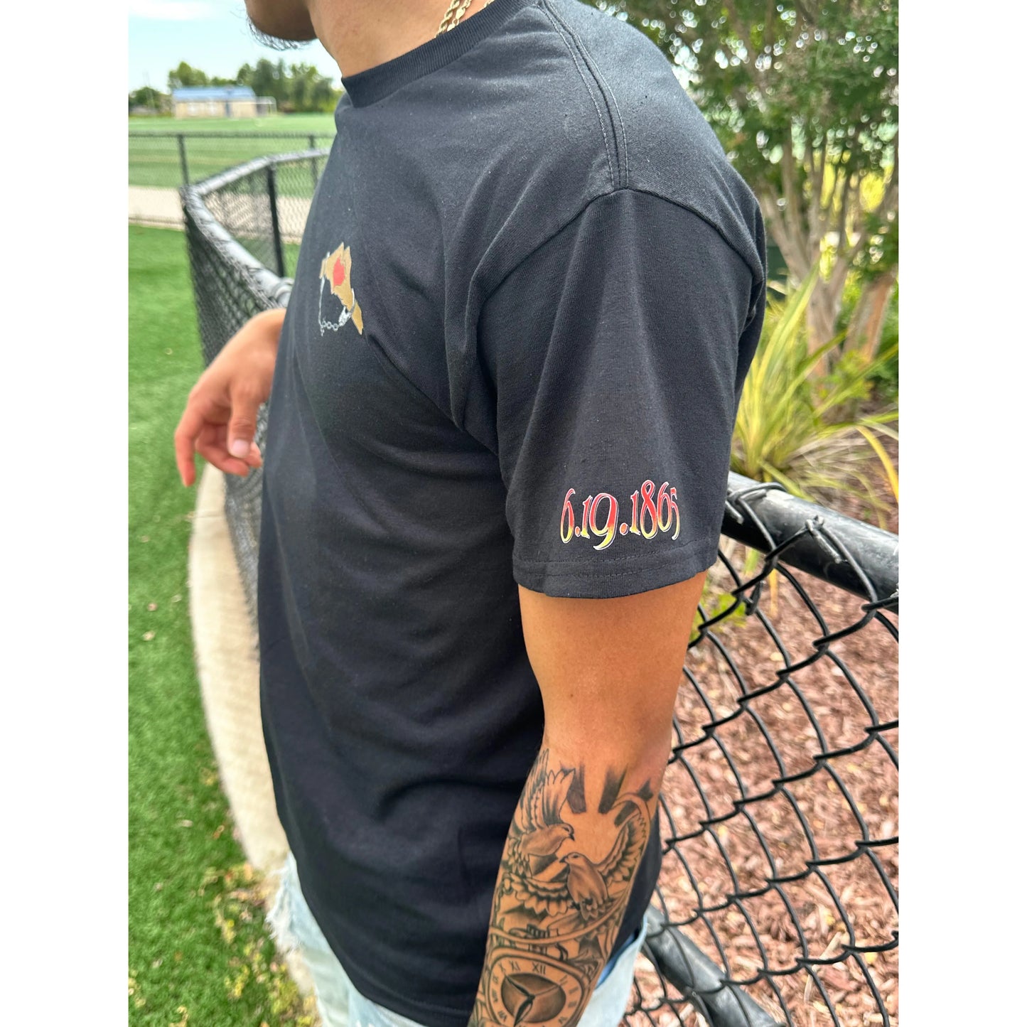 Limited Edition Juneteenth Short Sleeve T-Shirt - Lost Kulture 
