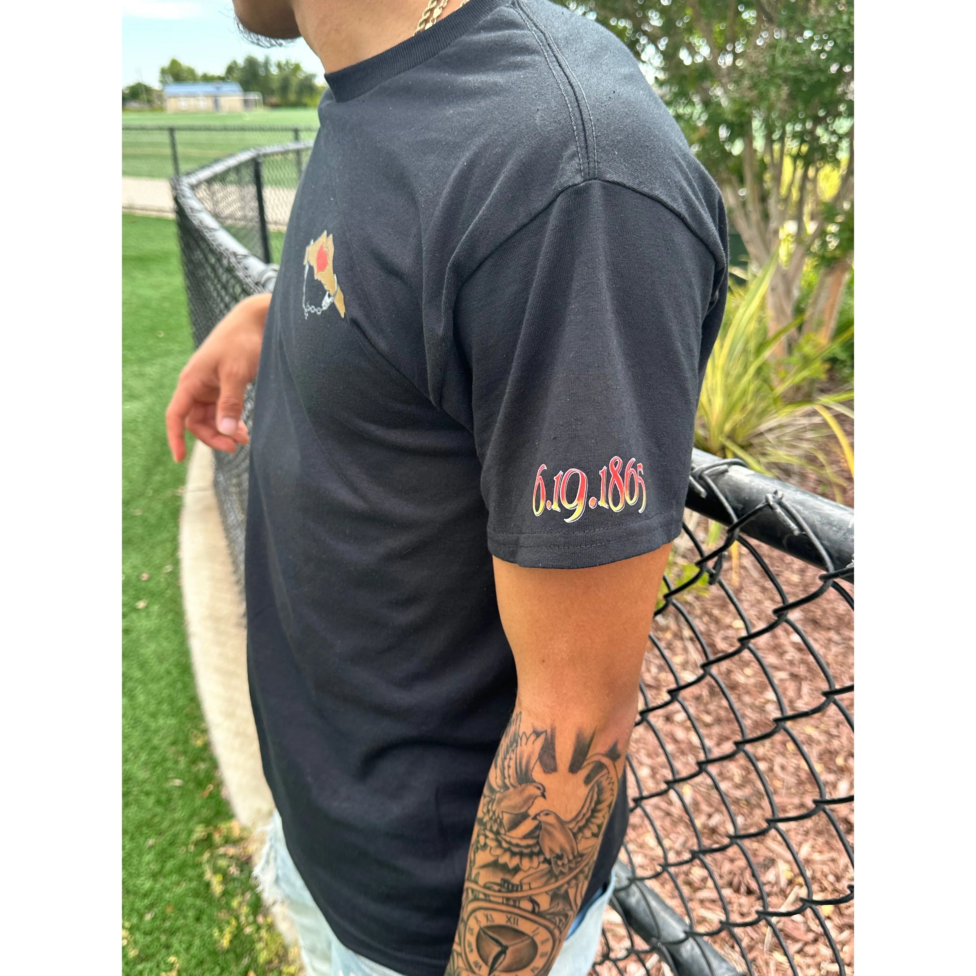 Limited Edition Juneteenth Short Sleeve T-Shirt - Lost Kulture 