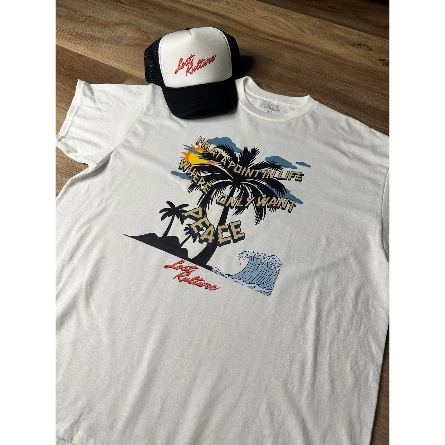 Lost kulture white original T-shirt, from the best clothing store, best men clothing brands best clothing for men clothing stores online clothing