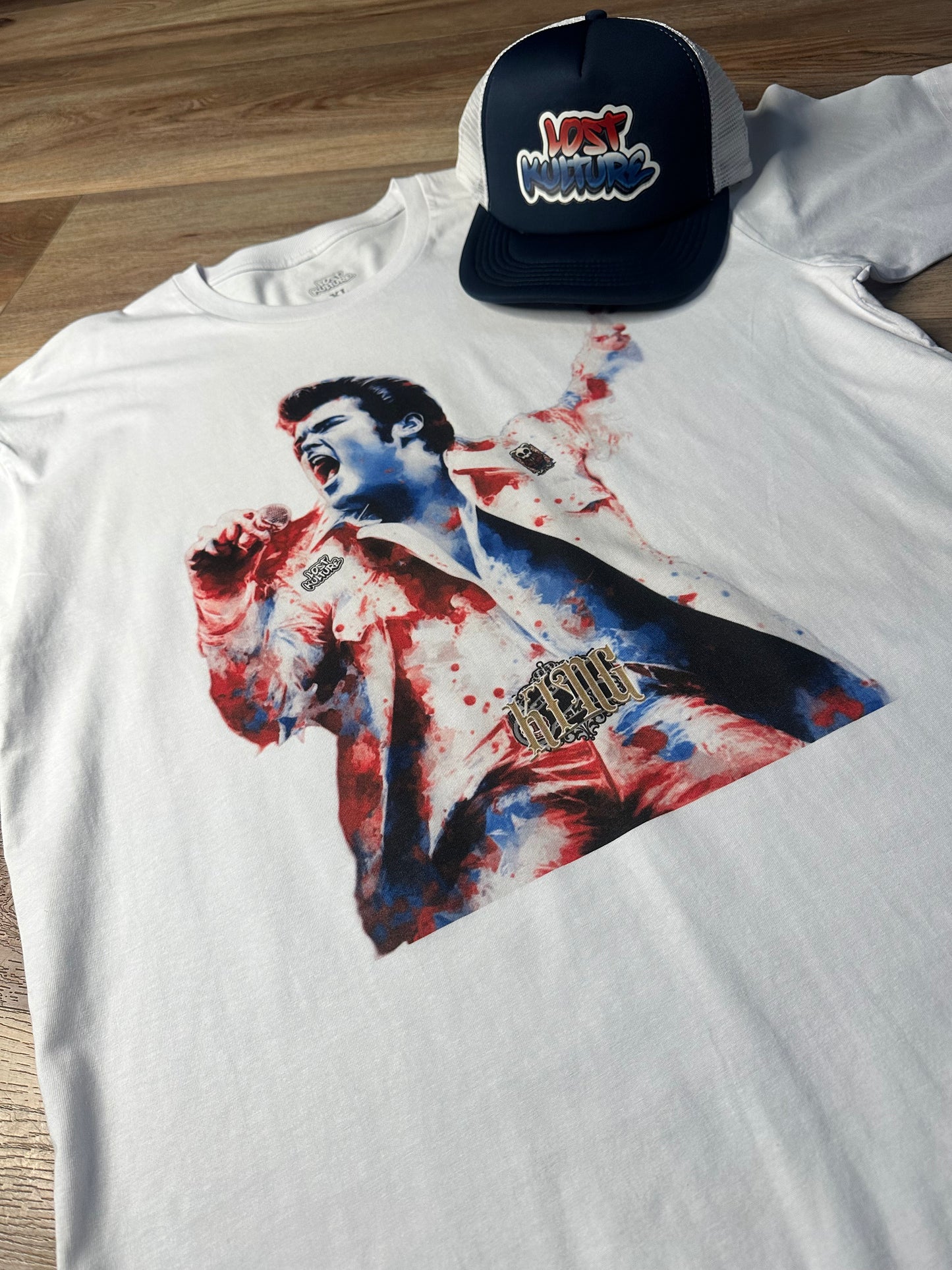 Lost Kulture Elvis "King" Independence Day Colorway T-Shirt