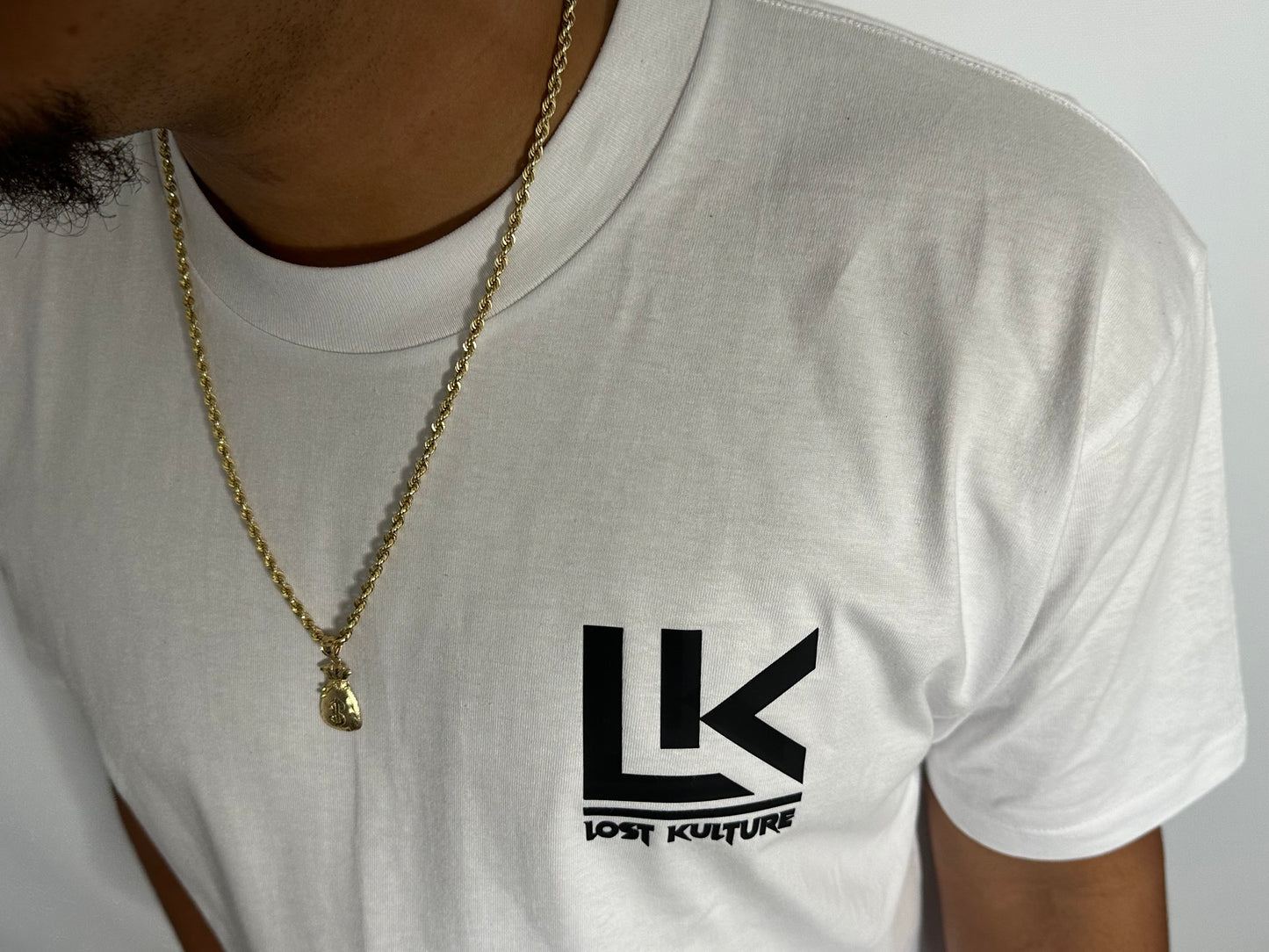Men wearing Rooted in Love T-Shirt a product from lost kulture the best clothing store, best men clothing brands best clothing for men clothing stores online clothing