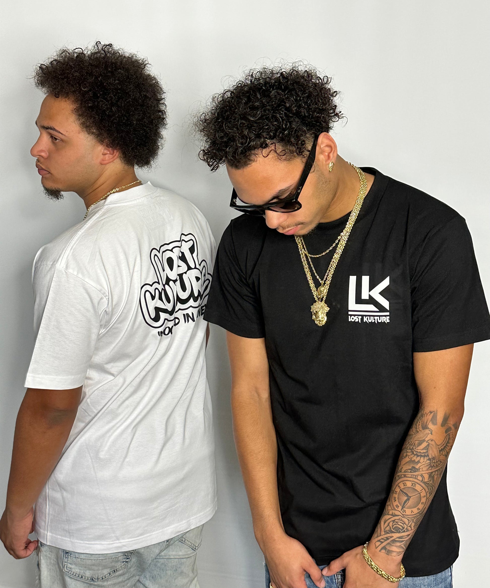 Men wearing Rooted in Love T-Shirt a product from lost kulture the best clothing store, best men clothing brands best clothing for men clothing stores online clothing