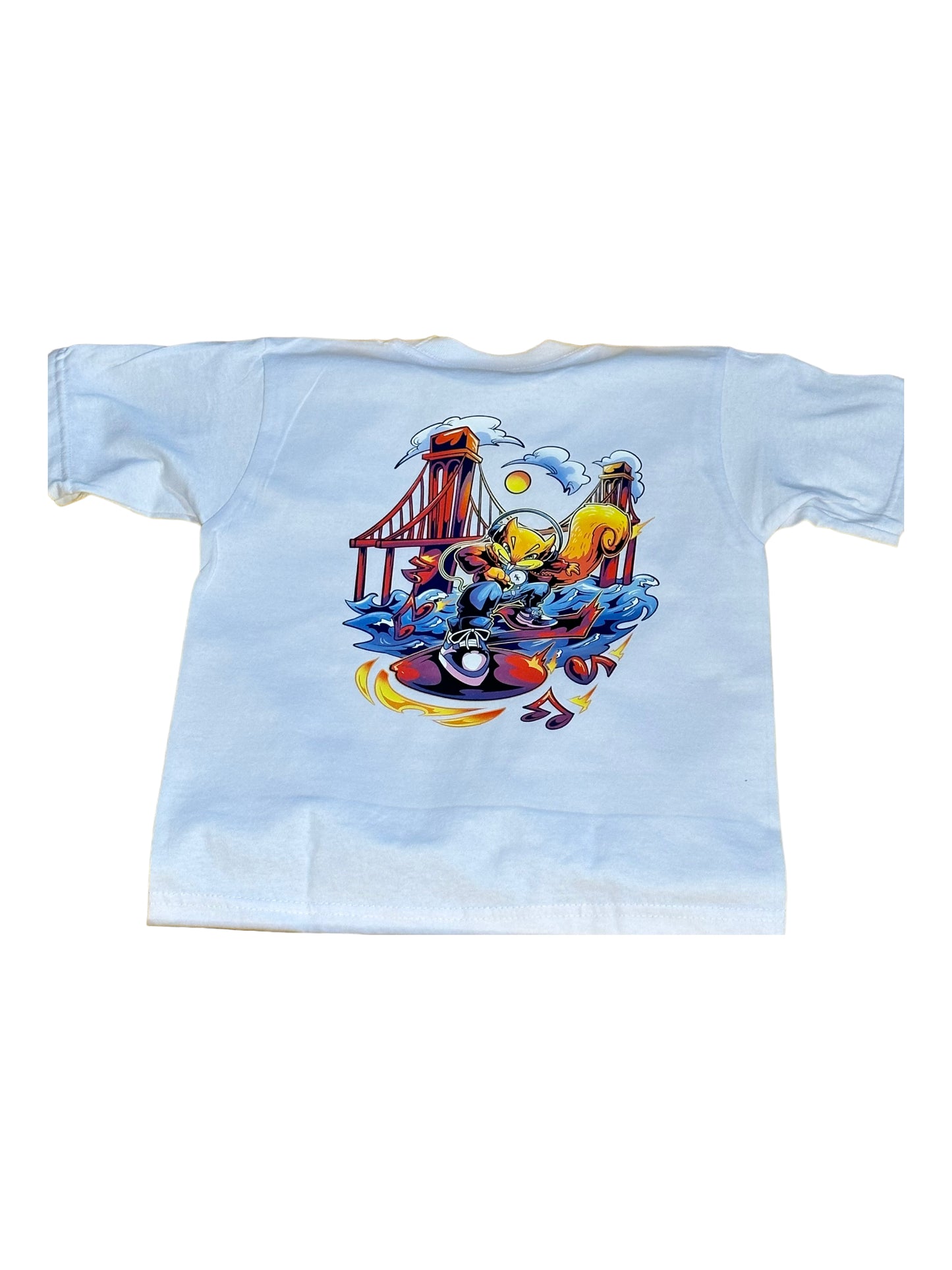 Lost Kulture Kids Black Surf Riding Squirrel
